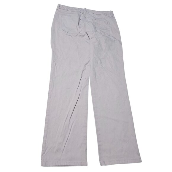 Gloria Vanderbilt Amanda 2.0 Slim Leg Jeans Womens Size 14 High Rise Lilac Denim - Picture 3 of 6